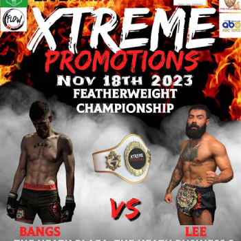 2DG Security's very own sponsored fighter.